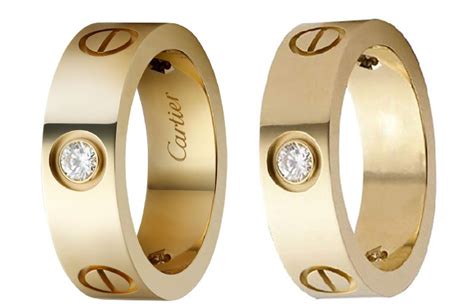 cartier ring dupe|cartier love ring with diamonds.